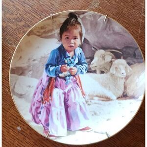 Ray‎ Swanson Hamilton Collection " Dressed Up for the Pow Wow" Plate 3810A